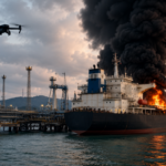 Казахстан остановил поставки нефти в порт Новороссийска из-за атак на танкеры