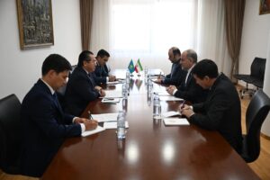 Заместитель министра иностранных дел Казахстана принял Посла Ирана в связи с завершением его дипломатической миссии 1
