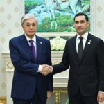 Президенты Туркмении и Казахстана обсудили перспективные проекты